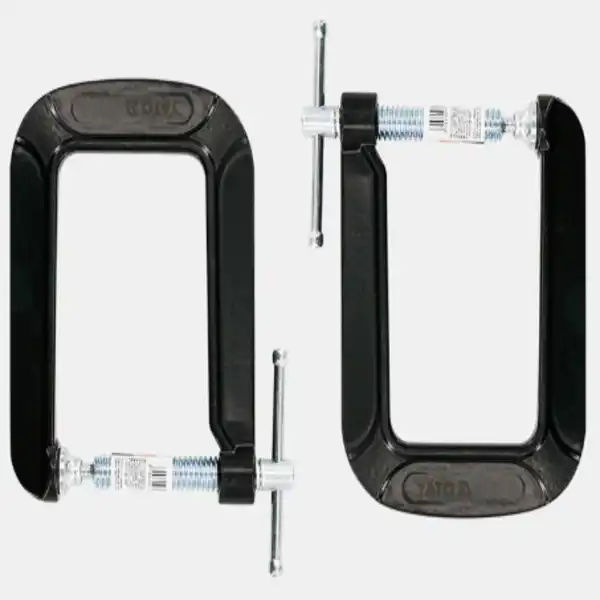 12 Deep Throat Clamp Offers Extra Reach for Large Fabrication Projects